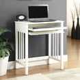 thumbnail image 1 of Convenience Concepts Designs2Go 30 inches Tall Mission Desk with Keyboard Drawer, White, All Ages, 1 of 6