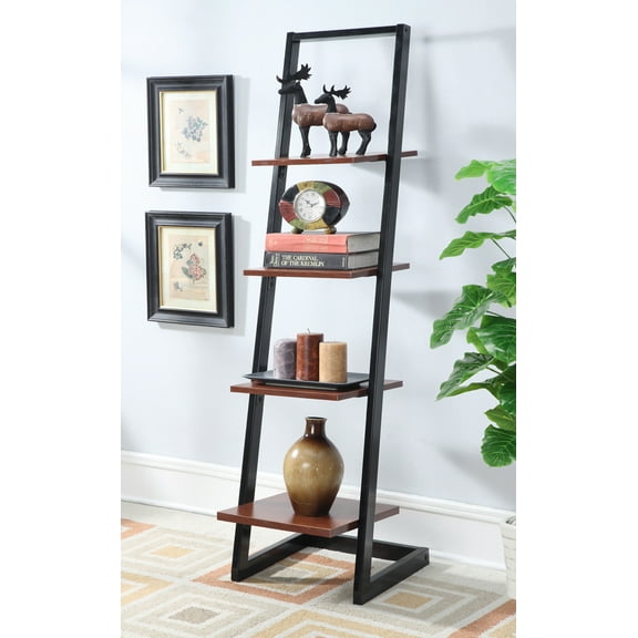 Convenience Concepts Designs2Go 4-Tier Ladder Bookshelf