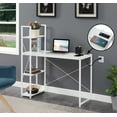 thumbnail image 1 of Convenience Concepts Designs2Go Office Workstation Desk with 2 Outlets & 2 USB Ports, 1 of 6
