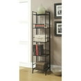 thumbnail image 1 of Convenience Concepts Designs2Go 5-Tier Folding Metal Shelf in Black Metal Finish, 1 of 4