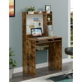 thumbnail image 1 of Convenience Concepts Designs2Go 54.25" Student Desk With Magnetic Bulletin Board, Barnwood, All Ages, 1 of 8