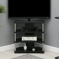 thumbnail image 1 of Convenience Concepts Designs2Go Corner TV Stand for TVs up to 29 Inches, Black, 1 of 5