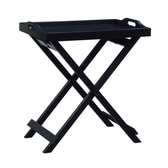Convenience Concepts Designs2Go Folding Tray Table, Black