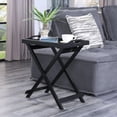 thumbnail image 1 of Convenience Concepts Designs2Go Folding Tray Table, Black, 1 of 6