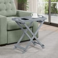 thumbnail image 1 of Convenience Concepts Designs2Go Folding Tray Table, Gray, 1 of 5