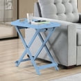 thumbnail image 1 of Convenience Concepts Designs2Go Folding Tray Table, Light Blue, 1 of 5