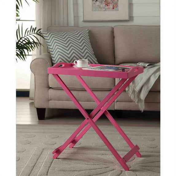 Convenience Concepts Designs2Go Folding Tray Table, Multiple Colors