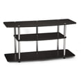thumbnail image 1 of Convenience Concepts Designs2Go No Tools 3 Tier Wide TV Stand for TVs up to 46", Espresso, 1 of 6