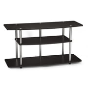 Convenience Concepts Designs2Go No Tools 3 Tier Wide TV Stand for TVs up to 46", Espresso