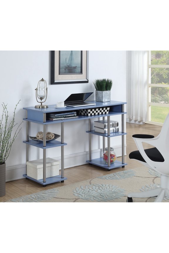 Designs2Go No Tools Student Desk, Multiple Finishes