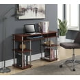 thumbnail image 1 of Convenience Concepts Designs2Go No-Tools Student Desk in Cherry Wood Finish, 1 of 7