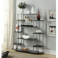 thumbnail image 1 of Convenience Concepts Designs2Go No Tools Wall Unit Bookshelf, Black, 1 of 2