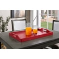 thumbnail image 1 of Convenience Concepts Designs2Go Serving Tray, Cranberry Red, 1 of 7