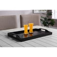 thumbnail image 1 of Convenience Concepts Designs2Go Serving Tray in Black Wood Finish, 1 of 7