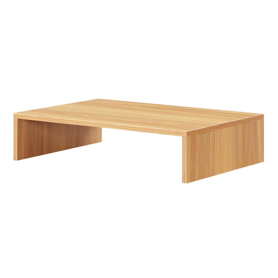 Designs2Go Small TV or Monitor Riser, Light Oak
