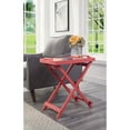 thumbnail image 1 of Convenience Concepts Designs2Go Tray Table in Pink Wood Finish, 1 of 2
