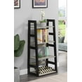thumbnail image 1 of Convenience Concepts Designs2Go Trestle Bookcase, Faux Birch/Black, 1 of 5