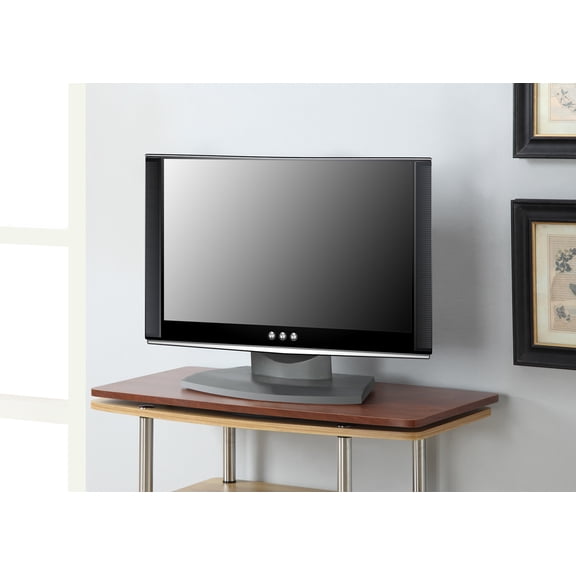 Convenience Concepts Designs2Go XL Single Tier Swivel Riser for TVs up to 37 Inches, Cherry