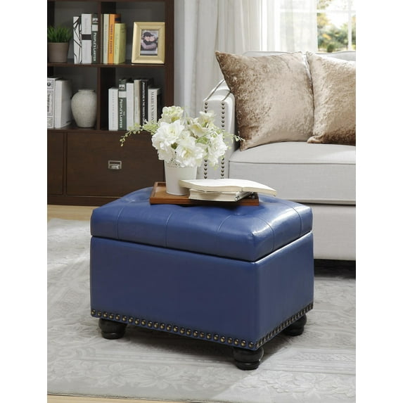 Convenience Concepts Designs4Comfort 5th Avenue Storage Ottoman, Multiple Finishes