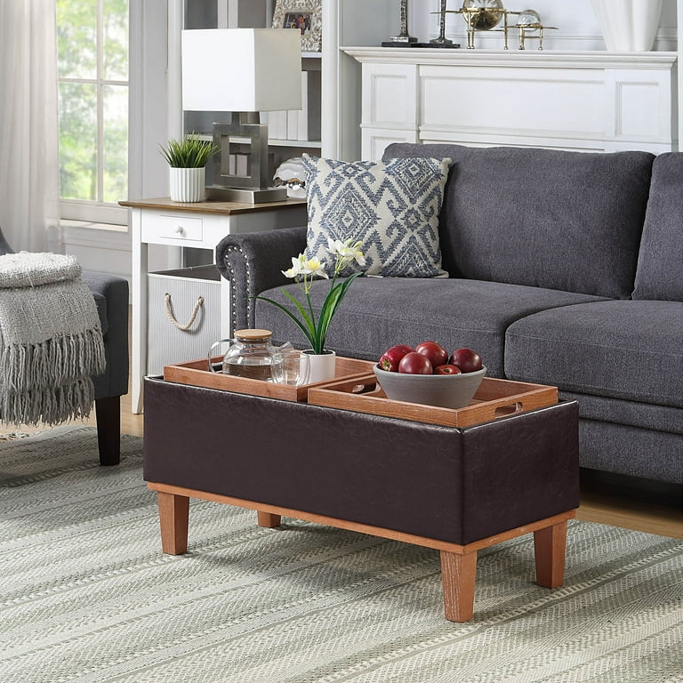 Ottoman hotsell reversible table