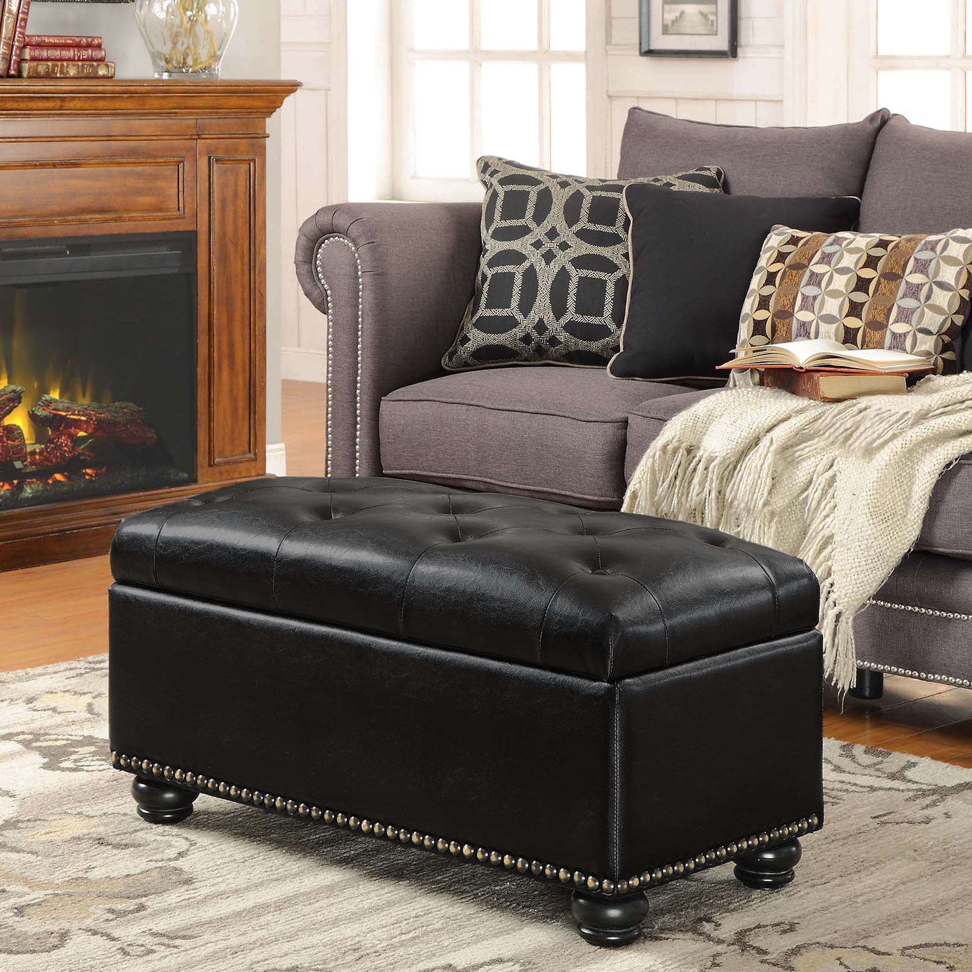 Convenience Concepts Designs4Comfort No Tools 7th Avenue Storage 