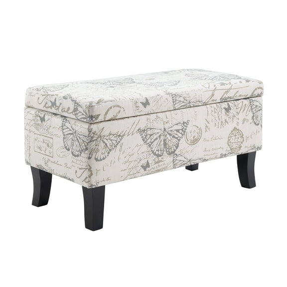 Convenience Concepts Designs4Comfort Winslow Storage Ottoman Bench