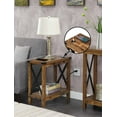 thumbnail image 1 of Convenience Concepts Durango Chairside Table with Charging Station, Multiple Finishes, 1 of 6