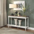 thumbnail image 1 of Convenience Concepts French Country 1 Drawer Console Table with Shelf, Driftwood/White Wood Finish, 1 of 7