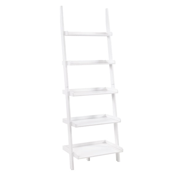 Convenience Concepts French Country Bookshelf Ladder, White