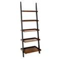 thumbnail image 1 of Convenience Concepts French Country 5-Tier Bookshelf Ladder, Dark Walnut/Black (Furniture), 1 of 3