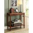 thumbnail image 1 of Convenience Concepts French Country Hall Table with Drawer and Shelf, 1 of 3