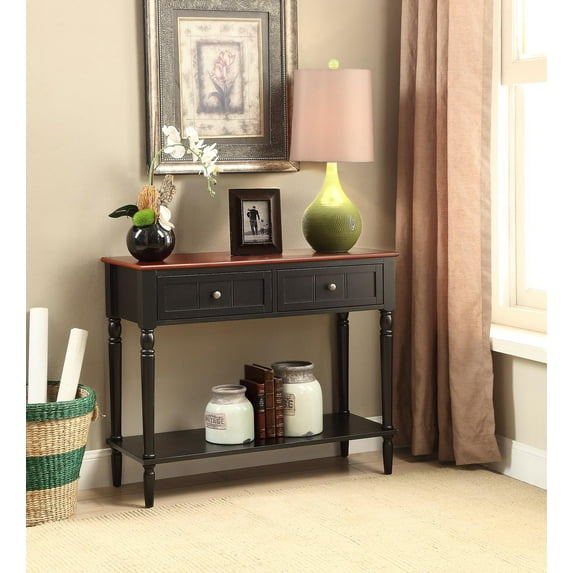 Convenience Concepts French Country Two Drawer Hall Table