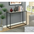 thumbnail image 1 of Convenience Concepts Gold Coast Faux Marble Console Table, Multiple Finishes, 1 of 3