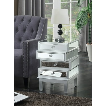 Convenience Concepts Gold Coast J Daniels End Table, Multiple Colors