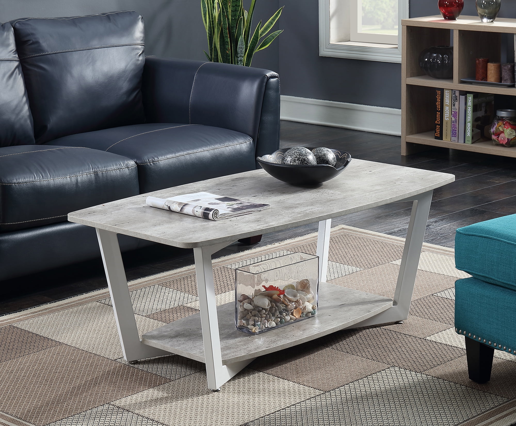Convenience Concepts Graystone Coffee Table