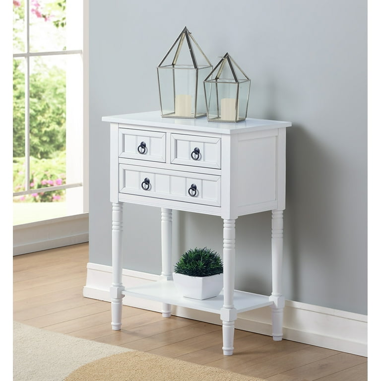 Free Shipping! Convenience Concepts Kendra 3 Drawer Hall Table