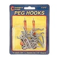 thumbnail image 1 of Convenience Concepts  SC-2 1-1/2" L Pegboard Hooks 8-ct, 1 of 2
