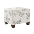 thumbnail image 1 of Convenience Concepts Madison Storage Ottoman, Butterfly Fabric, 1 of 7