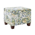 thumbnail image 1 of Convenience Concepts Madison Storage Ottoman, Paisley Fabric, 1 of 7