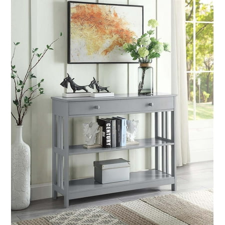 Convenience Concepts Mission 1 Drawer Console Table, Multiple Colors price history and forecast - Convenience Concepts S20-341
