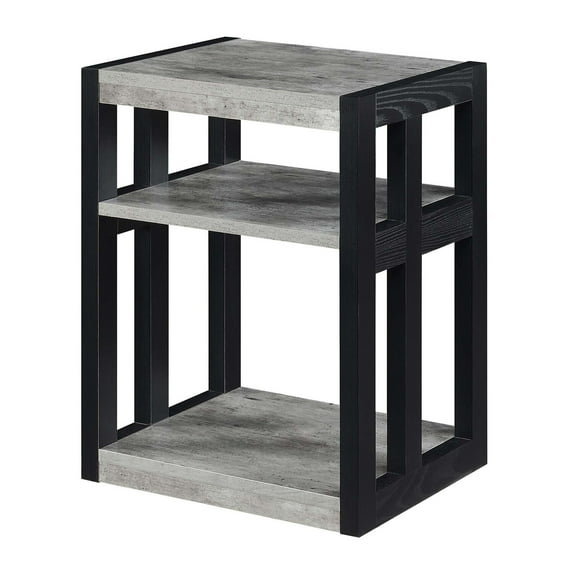 Convenience Concepts Monterey End Table with Shelves, Multiple Finishes