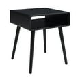thumbnail image 1 of Convenience Concepts Napa End Table with Shelf, Black, 1 of 6