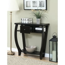 Convenience Concepts Newport 1 Drawer Dorchester Console Table with Shelf, Espresso