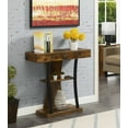 thumbnail image 1 of Convenience Concepts Newport 1 Drawer Harri Console Table with Shelves, Multiple Finishes, 1 of 6