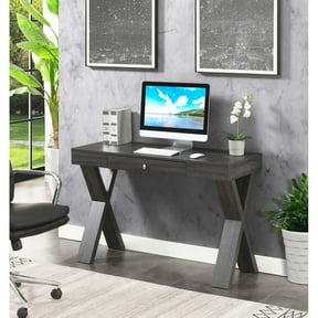 Convenience Concepts Northfield Modern Wood Home Office Desk, 30 inches ...