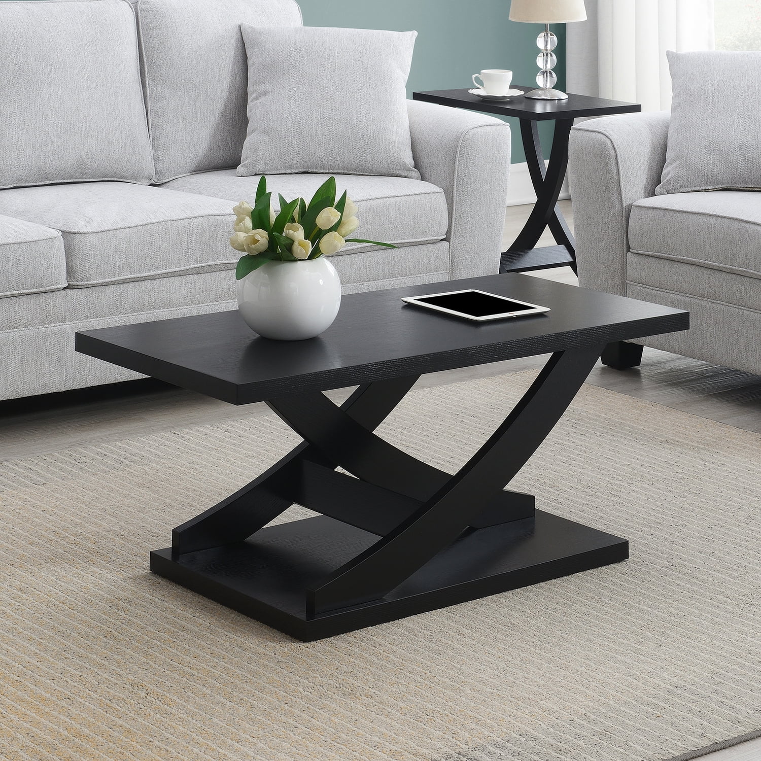 WTW MONTAUK COFFEE TABLE ブラック MONTAUK - Worlds Away