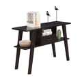 thumbnail image 1 of Convenience Concepts Newport Espresso Mike W Wood Console Table with Drawer, 1 of 5