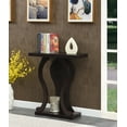 thumbnail image 1 of Convenience Concepts Newport Terry B Console Table, Espresso, 1 of 5