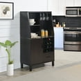 thumbnail image 1 of Convenience Concepts Newport Wine Storage Bar, 1 of 3