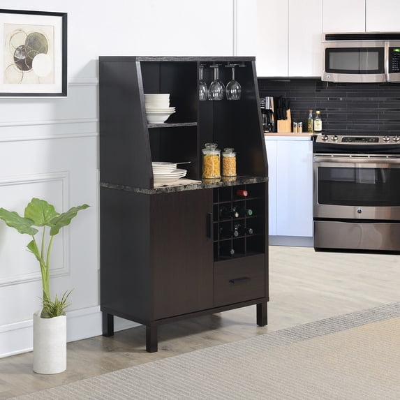 Convenience Concepts Newport Wine Storage Bar